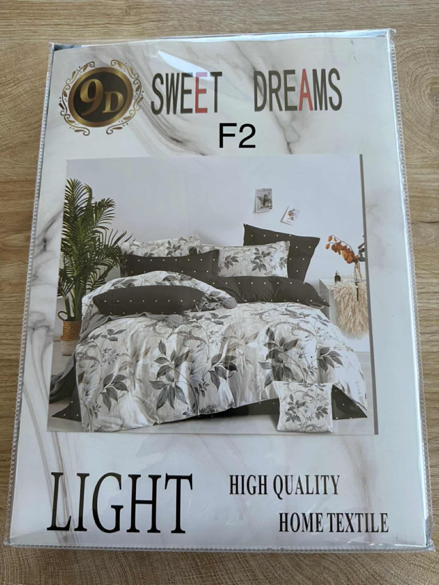 Parure 2 Place; – Motif Fleuri | Drap, Drap Housse; 2 Taie d’Oreiller| f2