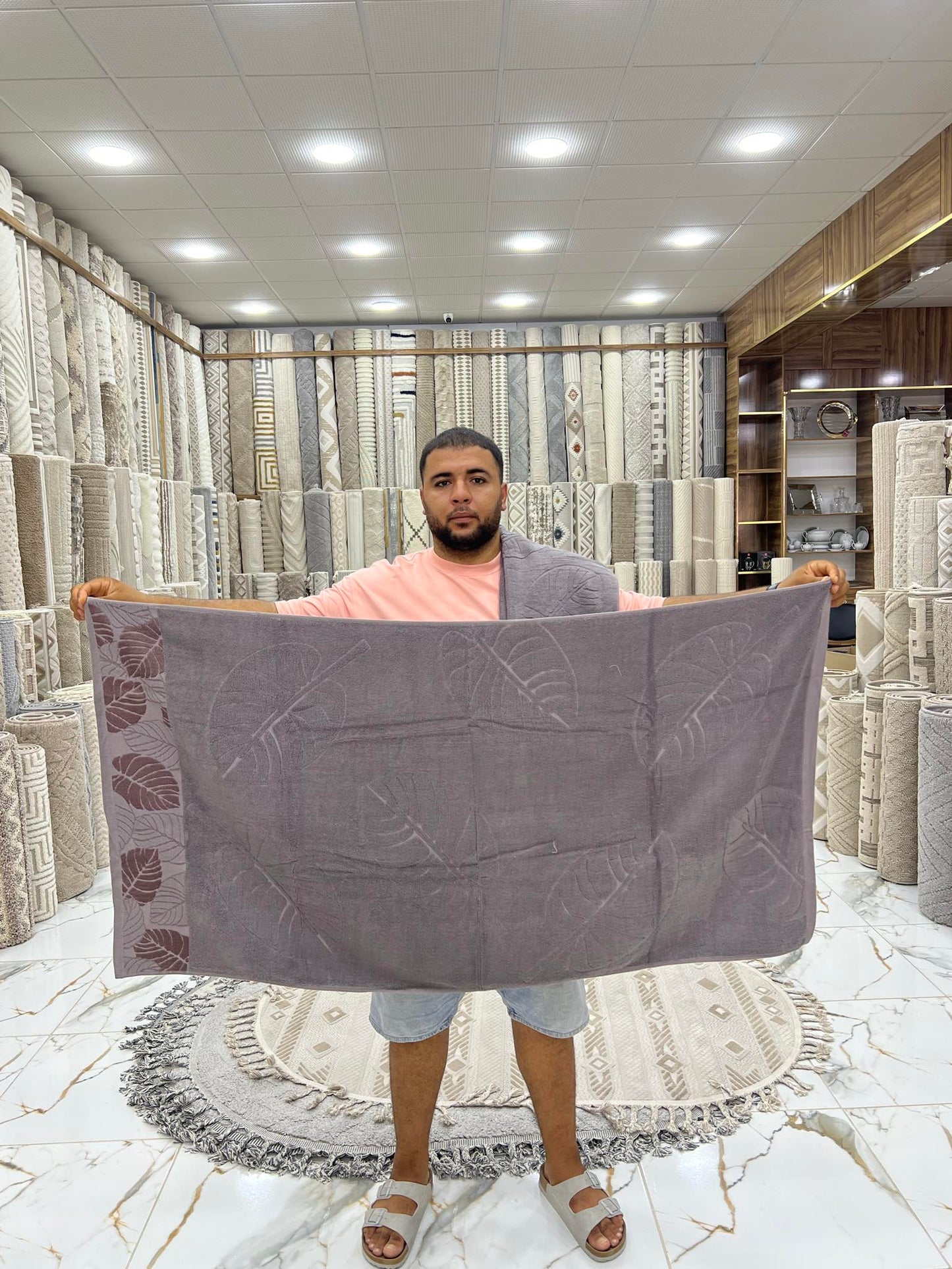 بشاكر قطعتين - Gris charbon