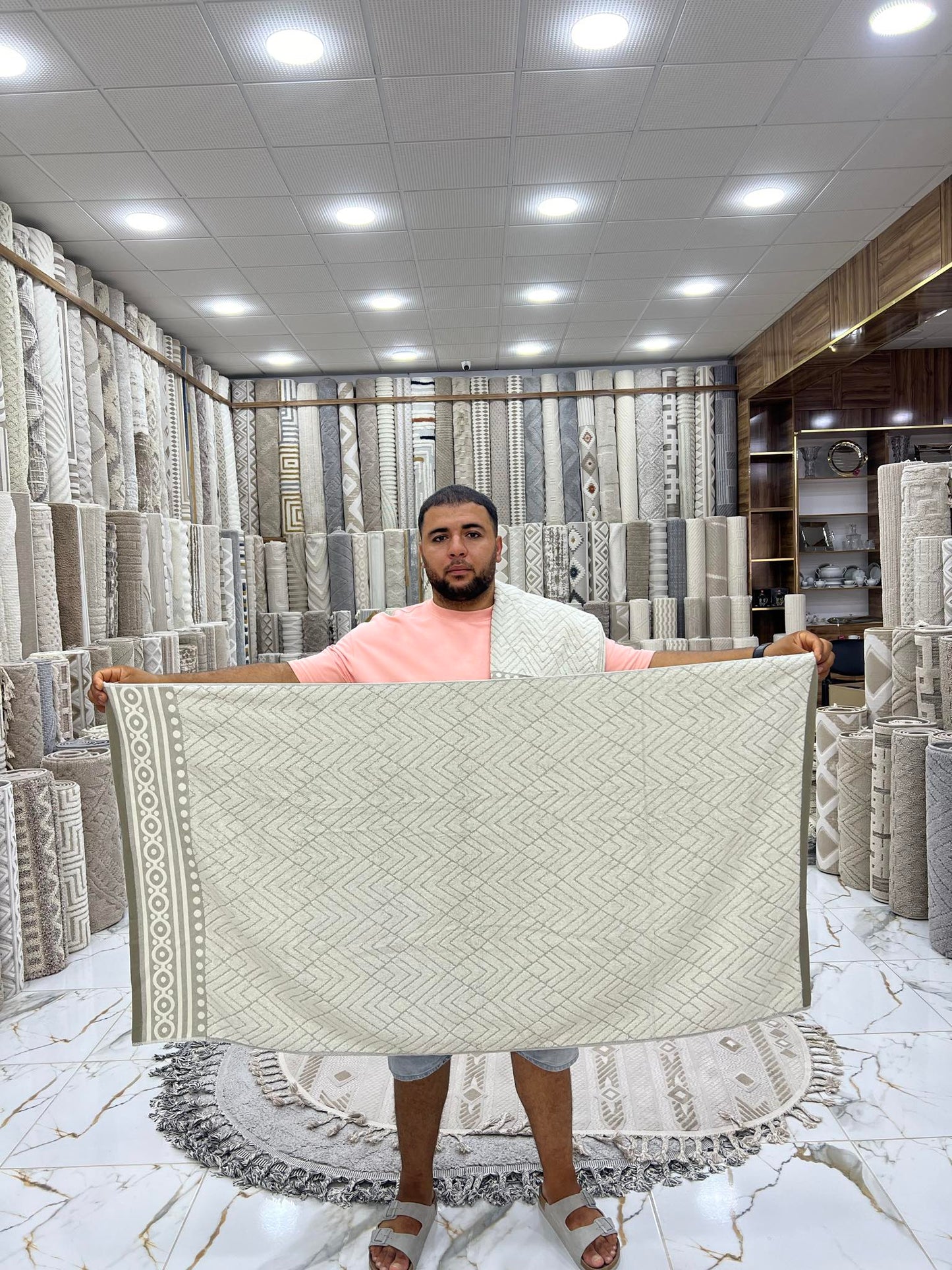 بشاكر قطعتين - Beige clair