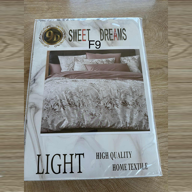 Parure 2 Place – Motif Fleuri | Drap, Drap Housse &amp; 2 Taie d’Oreiller [f9