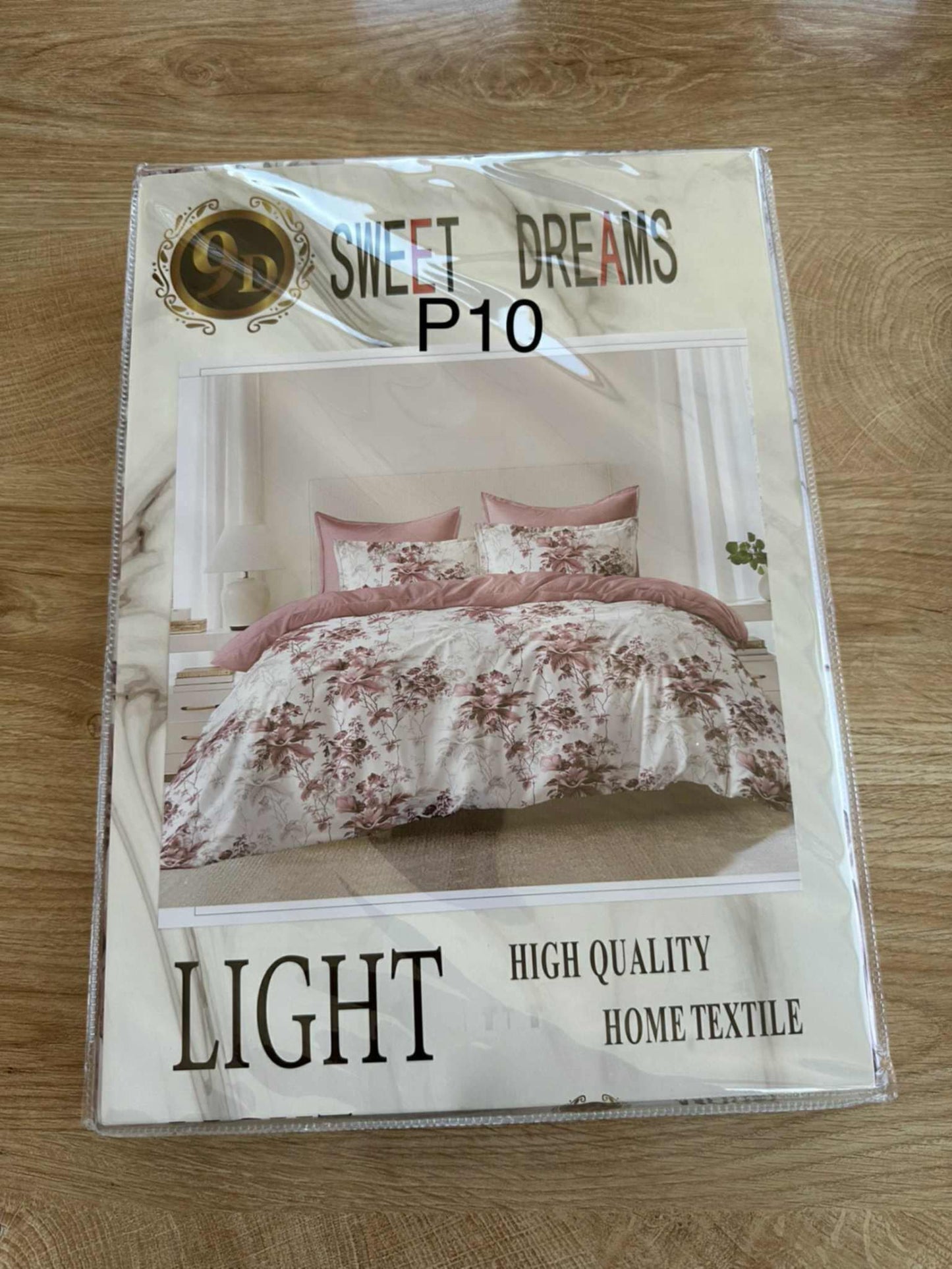 Parure 1 Place et Demi – Motif Fleuri | Drap, Drap Housse ; Taie d’Oreiller[ p10