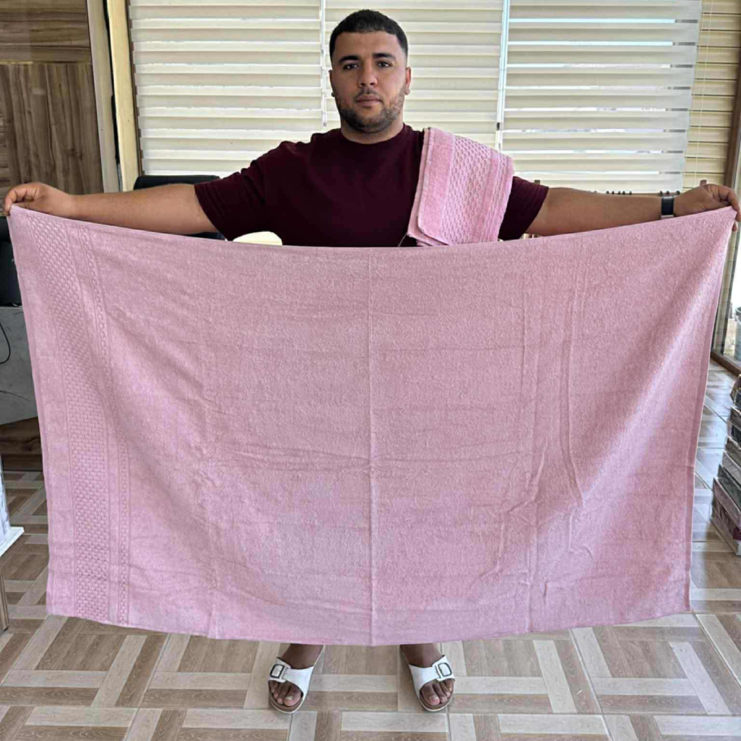 Cottwalles -بشاكر حمام قطعتين – Rose Foncé