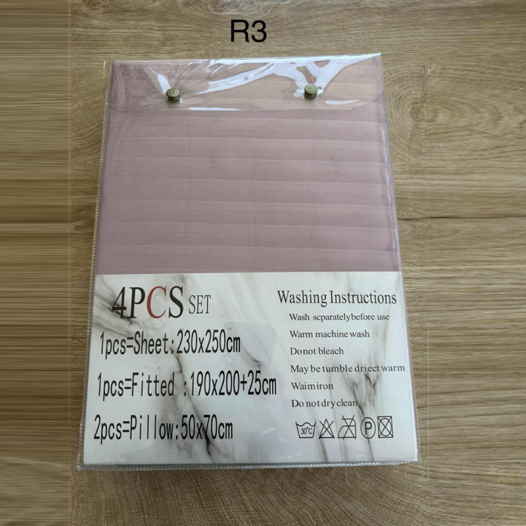 Parure 2 Places – Coton Réel | Drap, Drap Housse & Taies d’Oreiller - R3