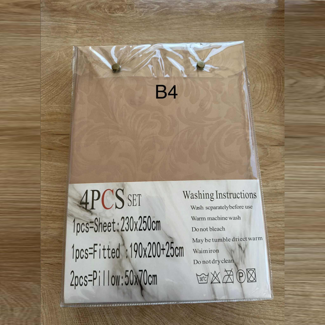 Parure 2 Places – Coton Réel | Drap, Drap Housse & Taies d’Oreiller - B4