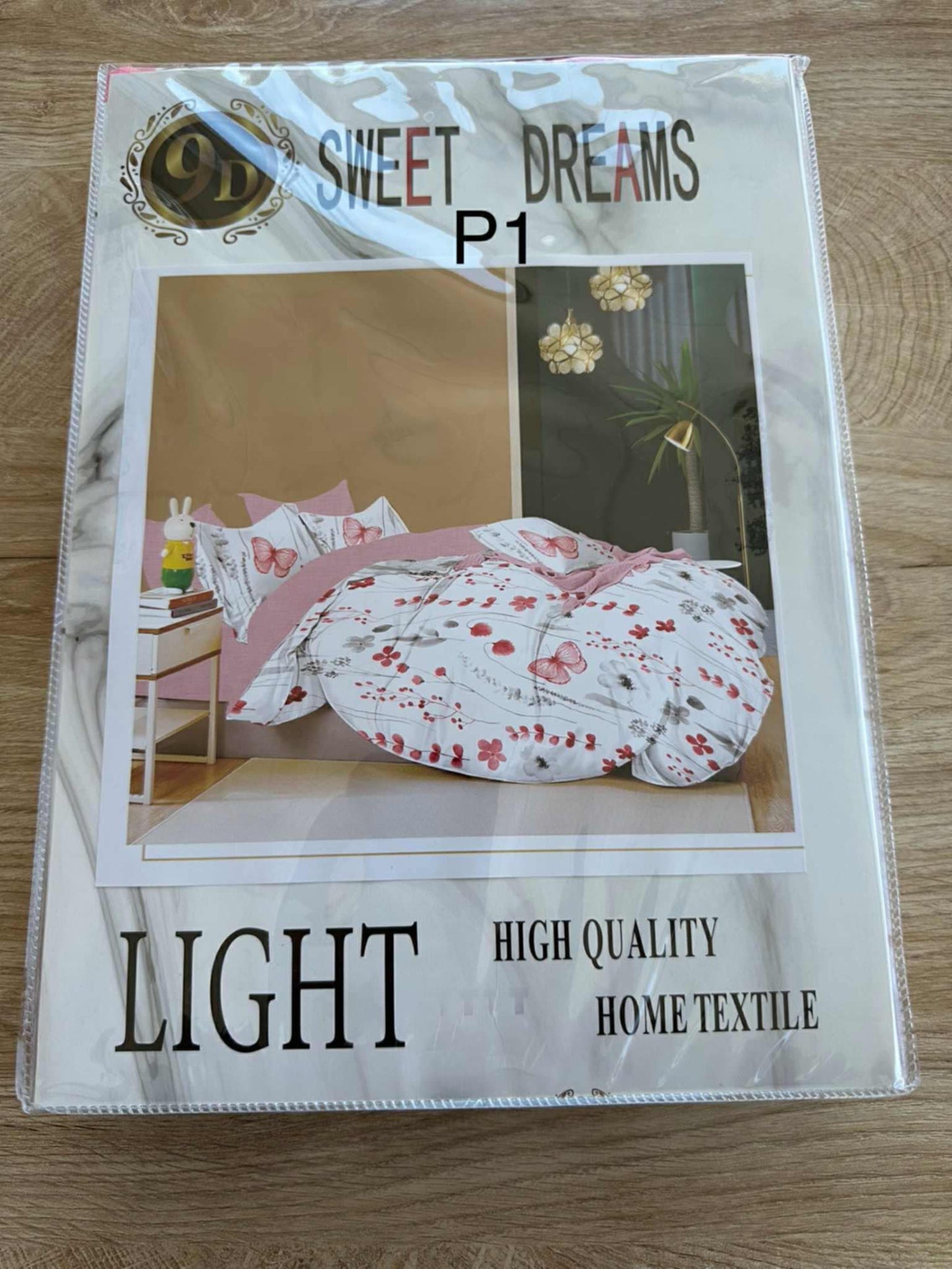 Parure 1 Place et Demi – Motif Fleuri | Drap, Drap Housse  ,Taie d’Oreiller [p1