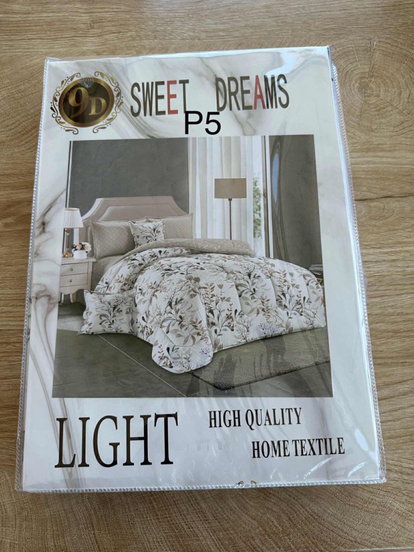 Parure 1 Place et Demi – Motif Fleuri | Drap, Drap Housse ; Taie d’Oreiller [p5