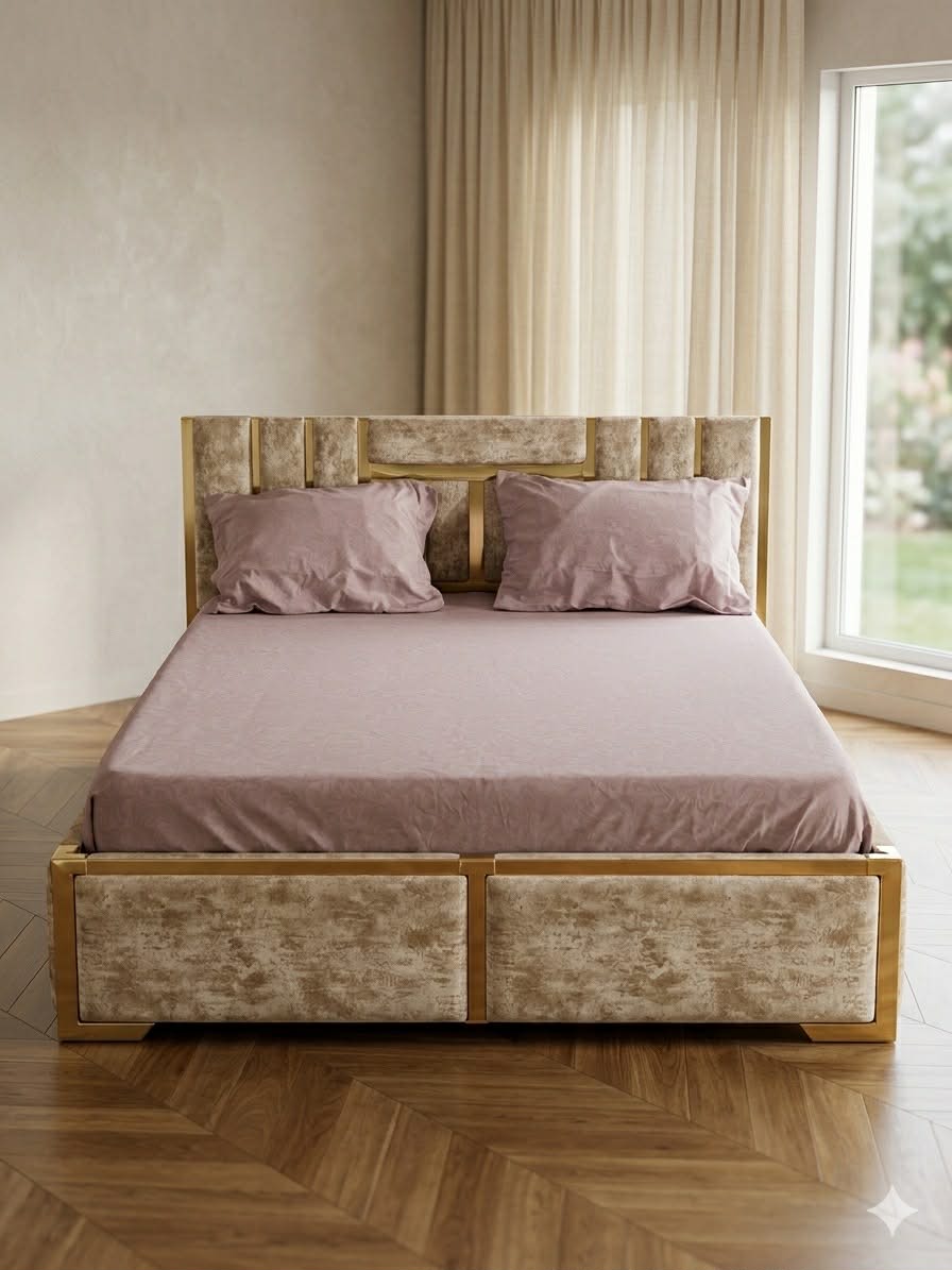 Parure; 2 Place; – violet vanouble  coton barouk |  Drap Housse ; 2 Taie d’Oreiller