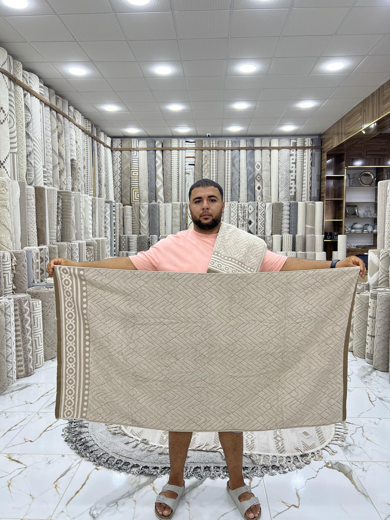 بشاكر قطعتين - Beige fonce