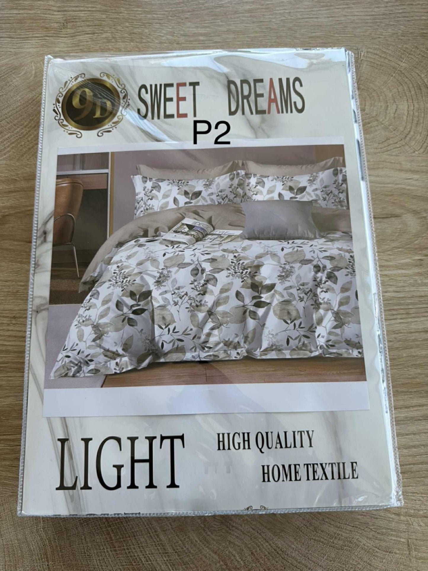 Parure 1 Place et Demi – Motif Fleuri | Drap, Drap Housse ; Taie d’Oreiller [p2