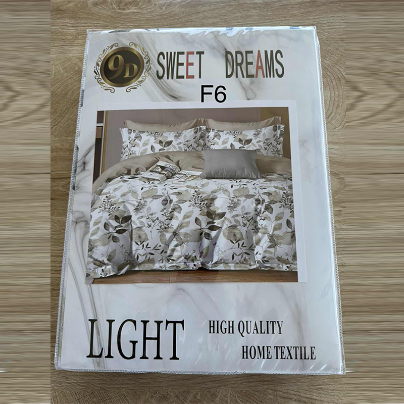 Parure 2 Place; – Motif Fleuri | Drap, Drap Housse ; 2 Taie d’Oreiller [ f6