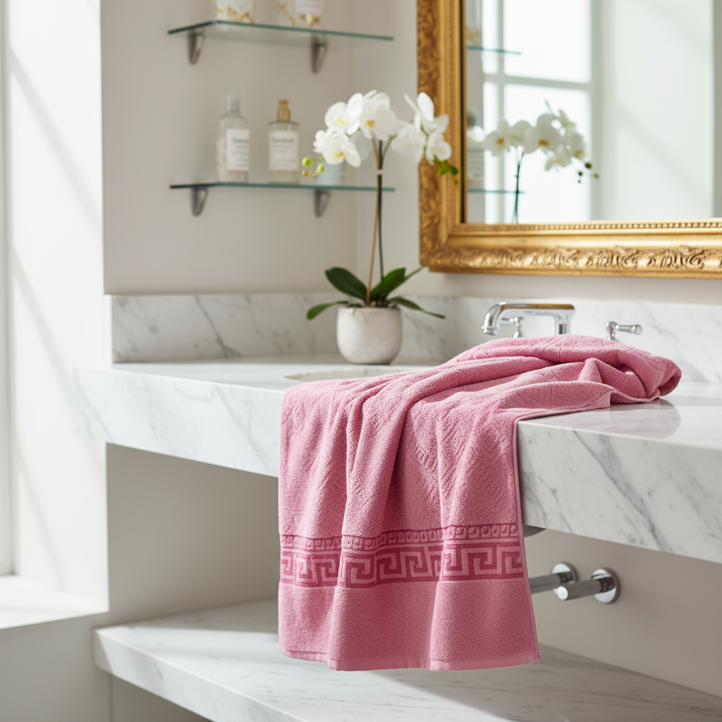 Versace -بشاكر قطعتين بنقشة – Rose