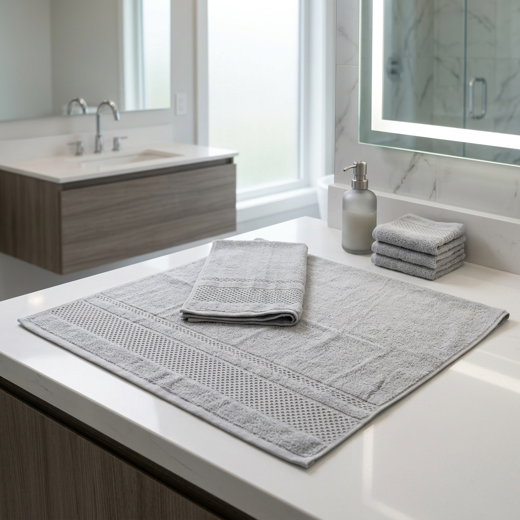 cottowels -بشاكر قطعتين بنقشة – gris