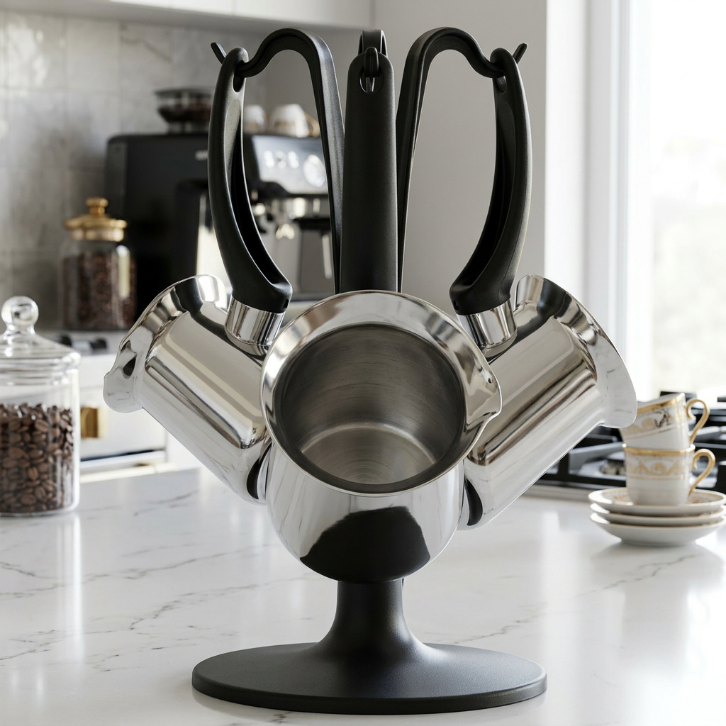 SET DE ZAZWA KORKMAZ ORBIT INOX (A1209