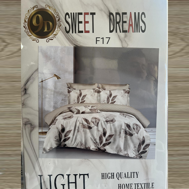 Parure 2 Place; – Motif Fleuri | Drap, Drap Housse ; 2 Taie d’Oreiller [ f17