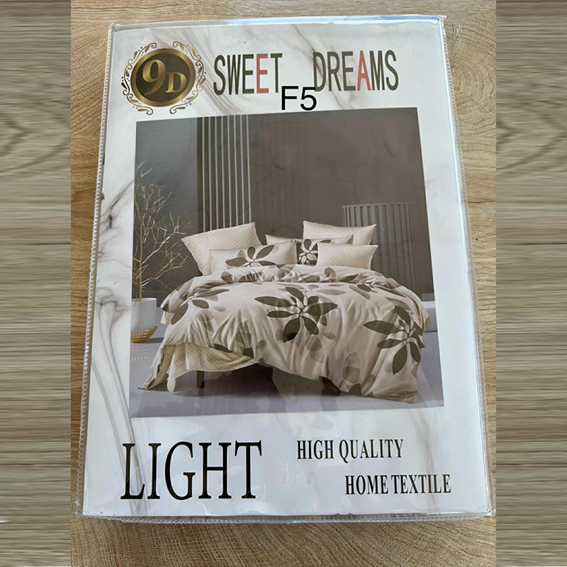 Parure 2 Place; – Motif Fleuri | Drap, Drap Housse ; 2 Taie d’Oreiller[ f5