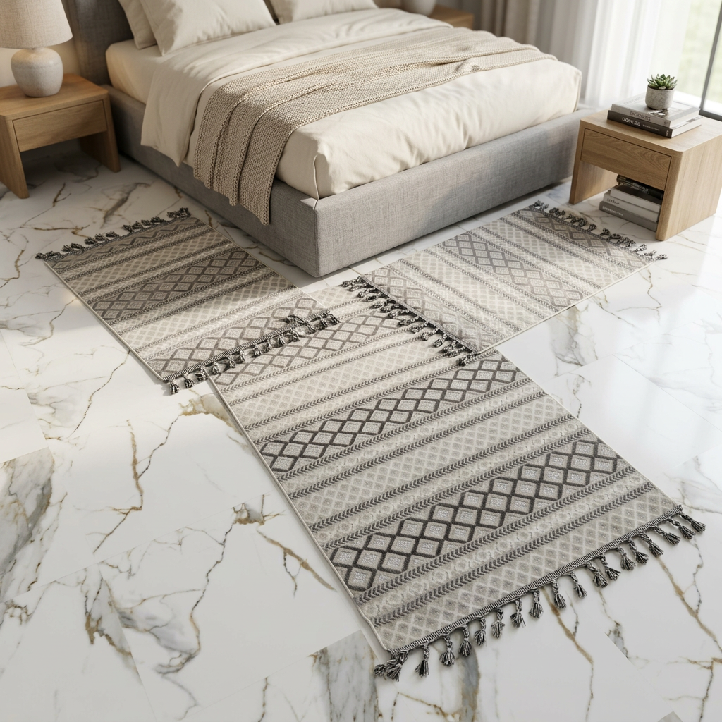 tapis alloucha chambre a couché / f2..   grand tapis 160*110+2 tapis 110*60