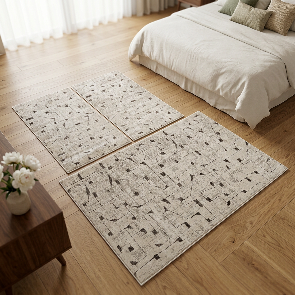 tapis alloucha chambre a couché / f16 tapis grand 160*110+110*60