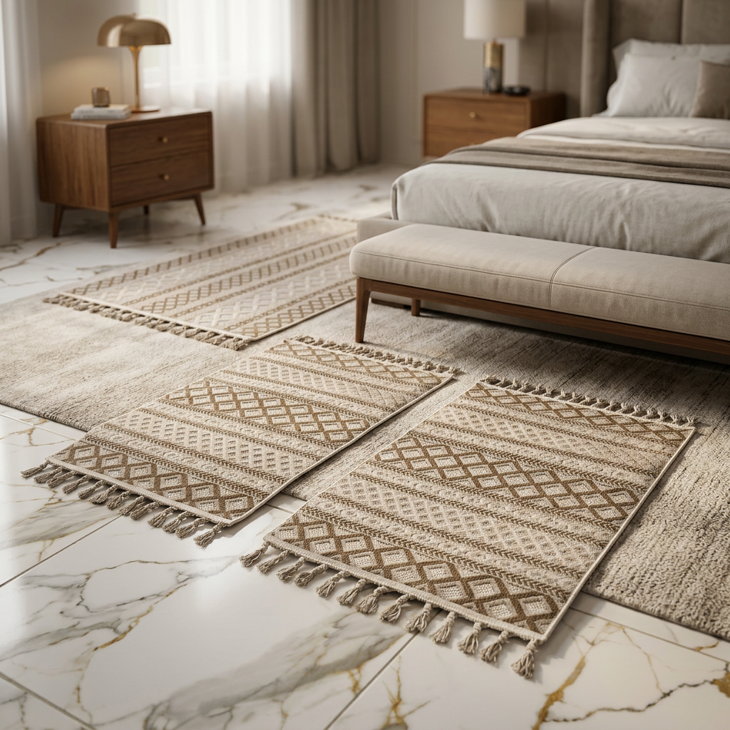 tapis alloucha chambre a couché / f24 tapis grand 160*110+110*60
