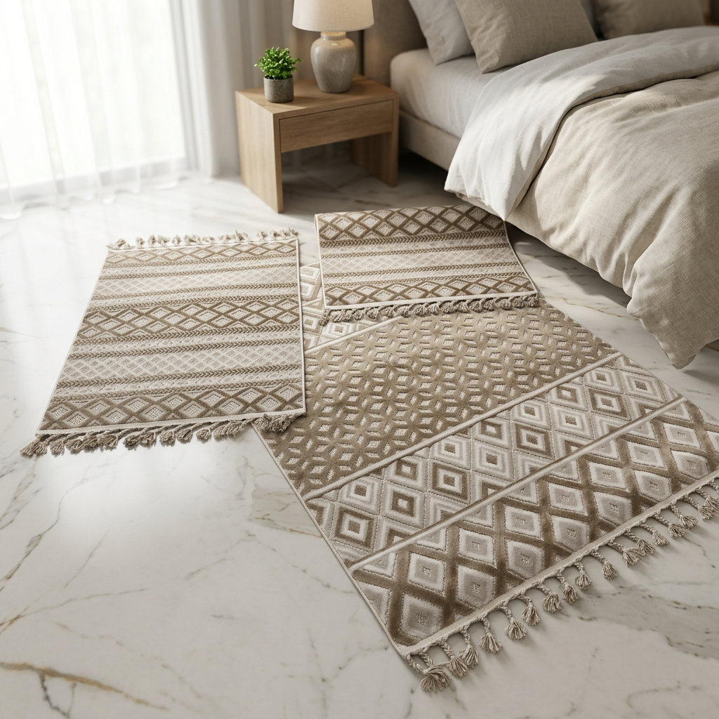 tapis alloucha chambre a couché / f44 tapis grand 160*110+110*60