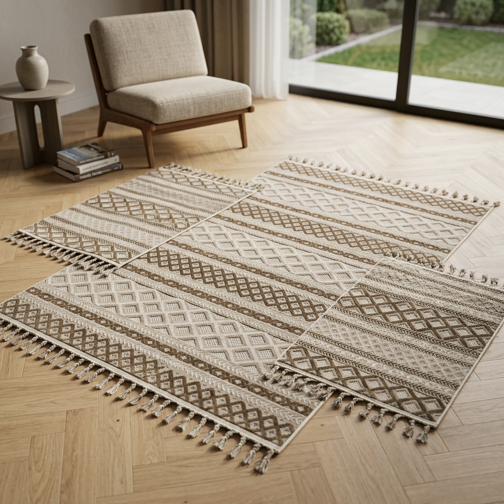 tapis alloucha chambre a couché / f48 tapis grand 160*110+110*60