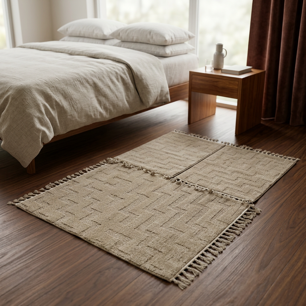 tapis alloucha chambre a couché / f15 tapis grand 160*110+110*60