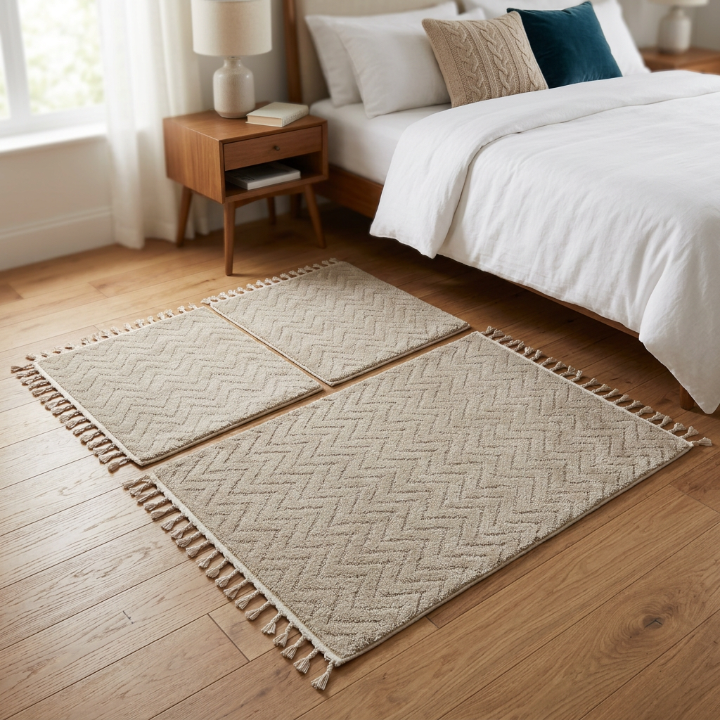 tapis alloucha chambre a couché / f17 tapis grand 160*110+110*60