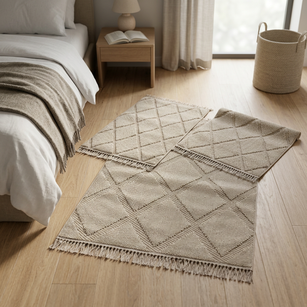 tapis alloucha chambre a couché / f30 tapis grand 160*110+110*60