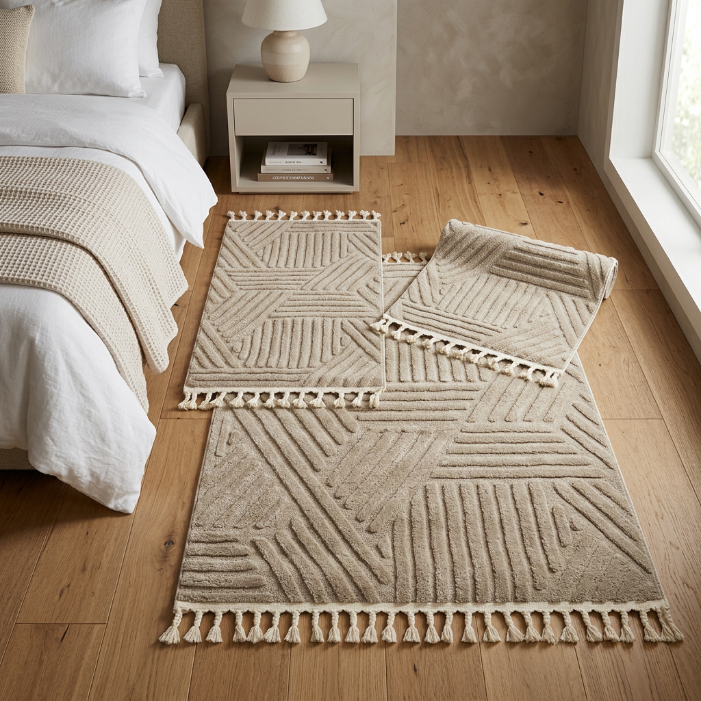 tapis alloucha chambre a couché / f33 tapis grand 160*110+110*60