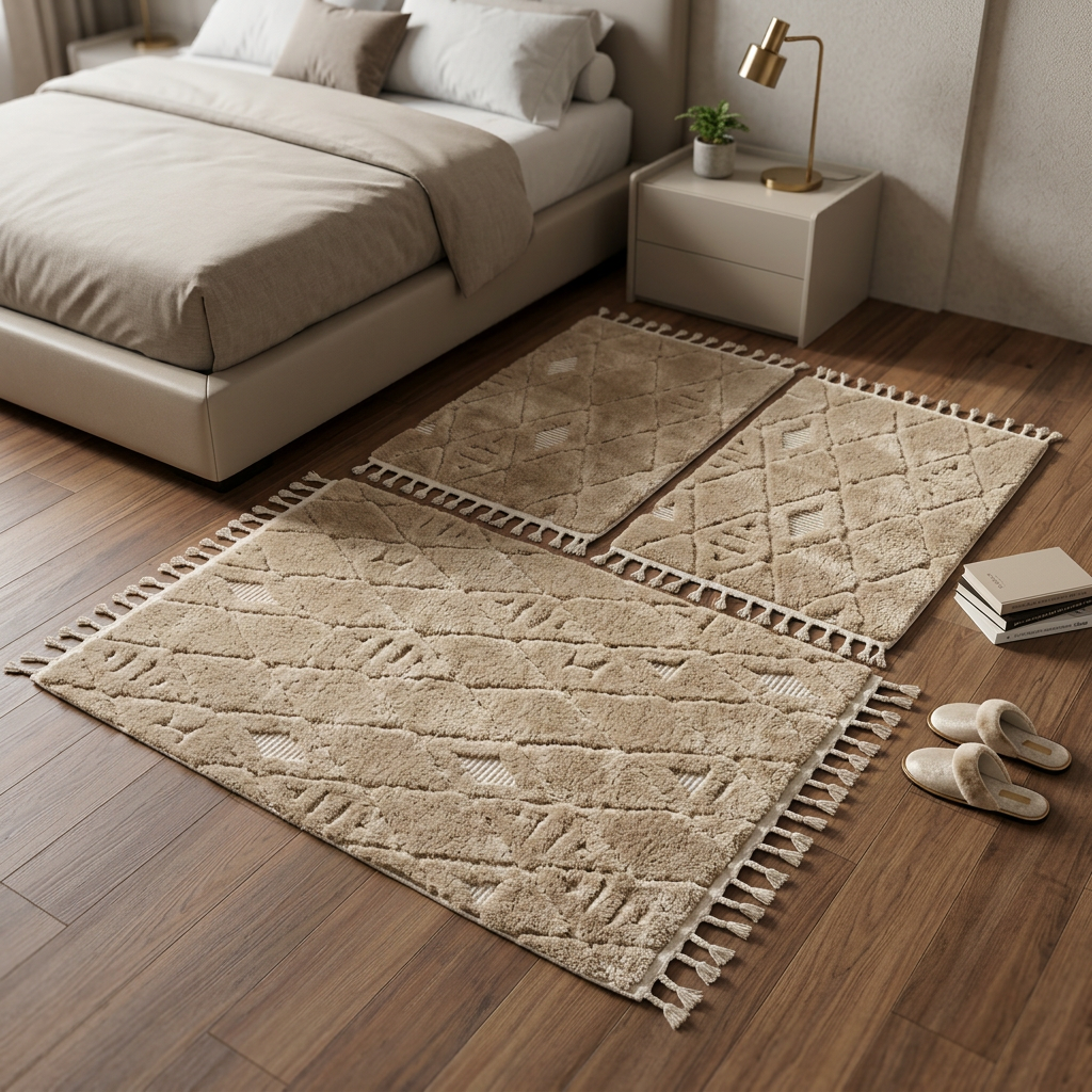 tapis alloucha chambre a couché / f49 tapis grand 160*110+110*60
